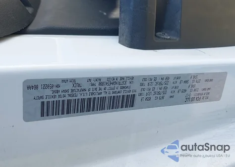 2017 Ram Promaster 1500 Low Roof 118 Wb z USA, uszkodzony, nr VIN 3C6TRVNG0HE541890